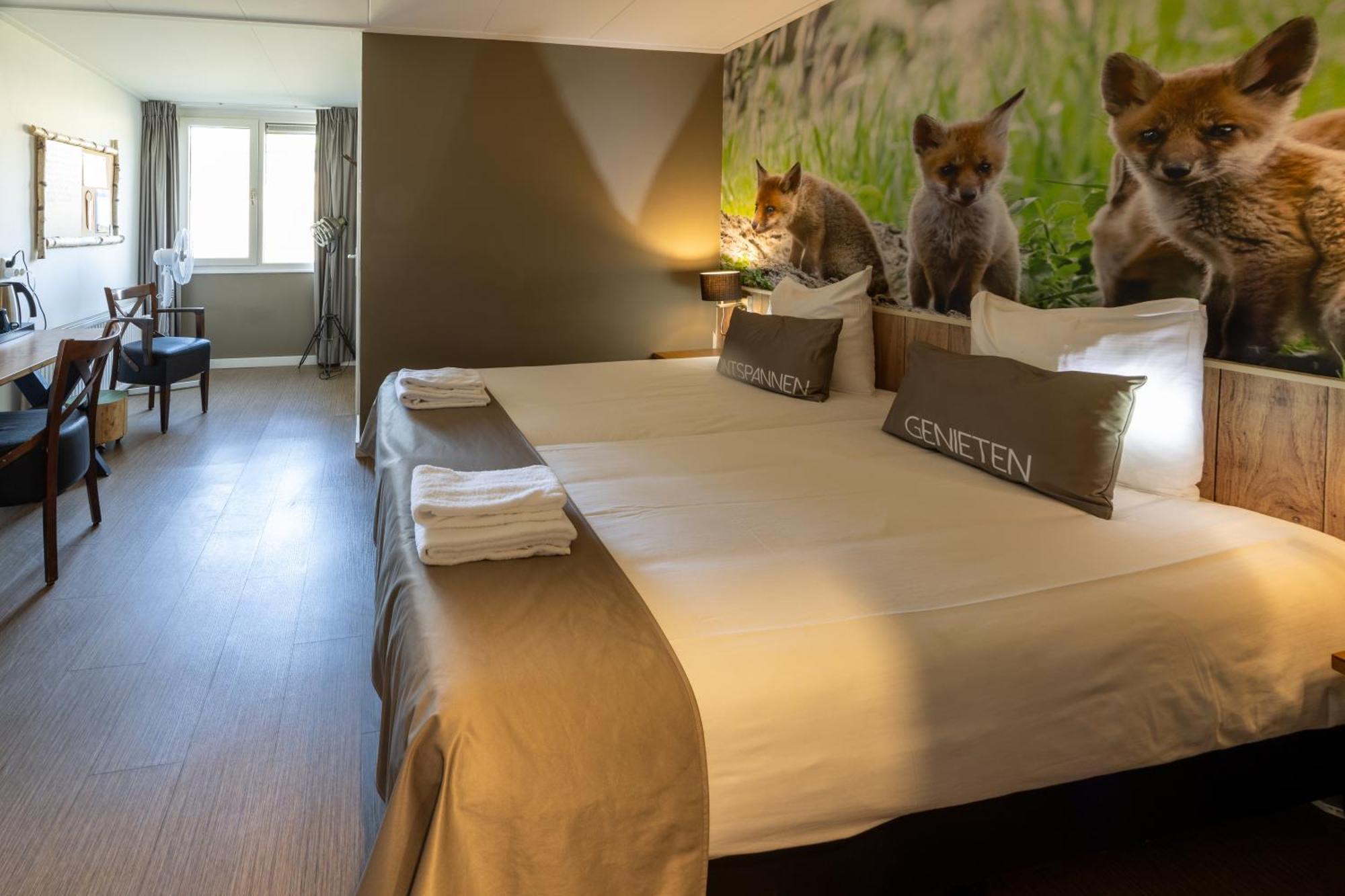 Hotel Restaurant 'De Vossenberg' Vierhouten Exteriör bild